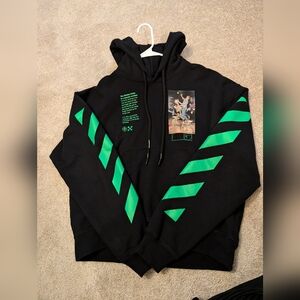 Off white pascal golden ratio painting hoodie